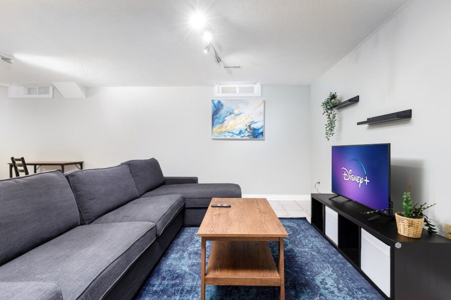 Large 1BR Basement 10 mins from Square One!